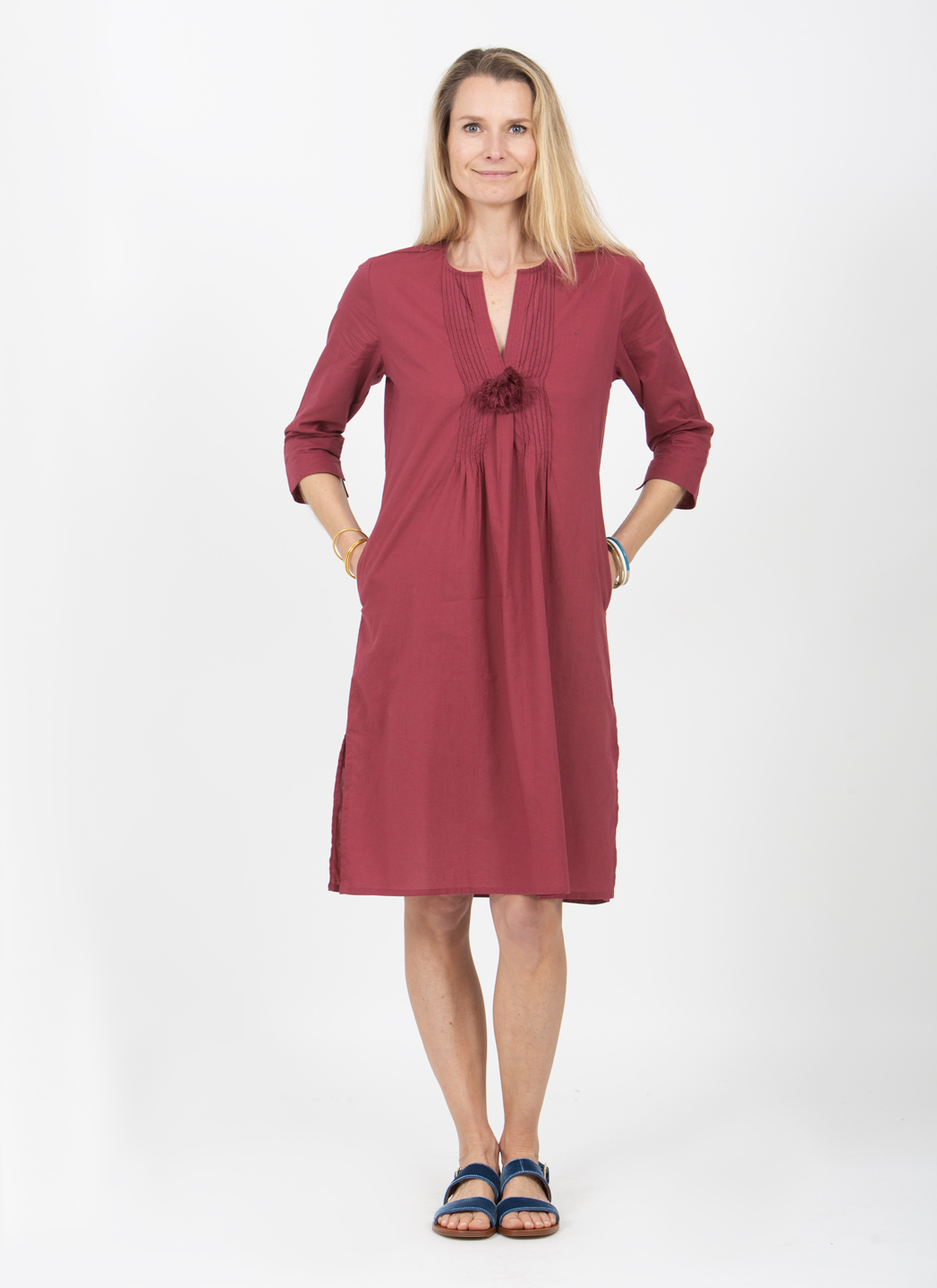 Zen Ethic Robe Louisa Framboise Magasin Central