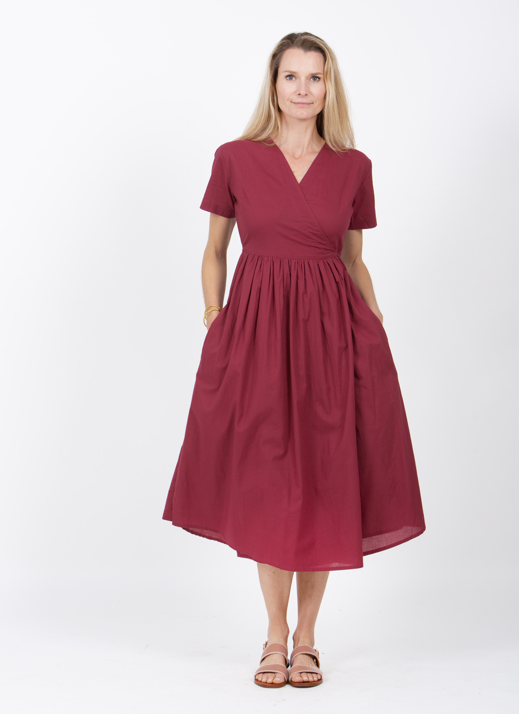 Zen Ethic Robe Alba Framboise Magasin Central
