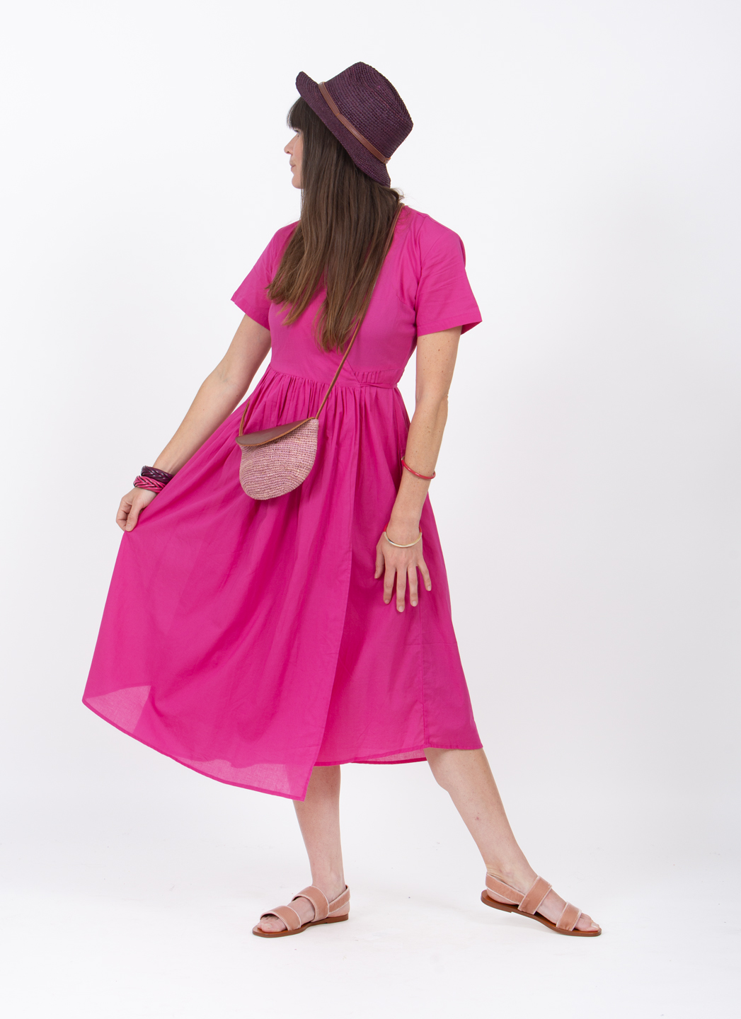 Zen Ethic Robe Alba Rose Magasin Central