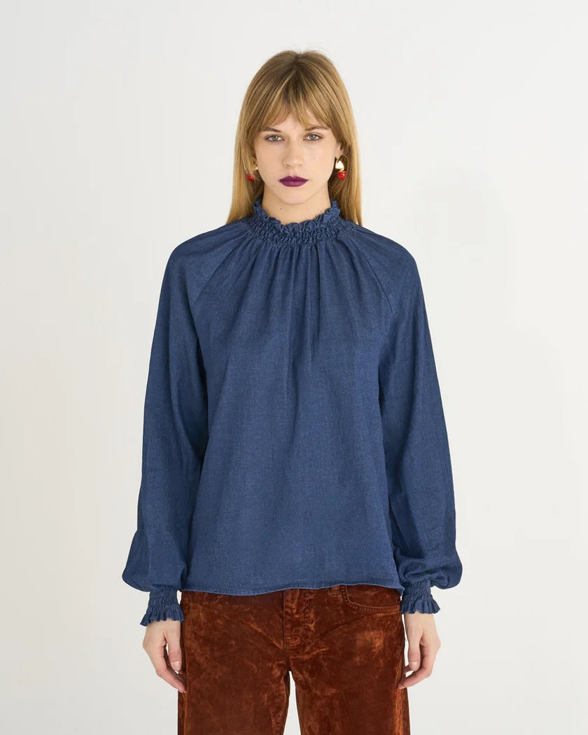 CHEMISE ISABEL CHAMBRAY SHAFT