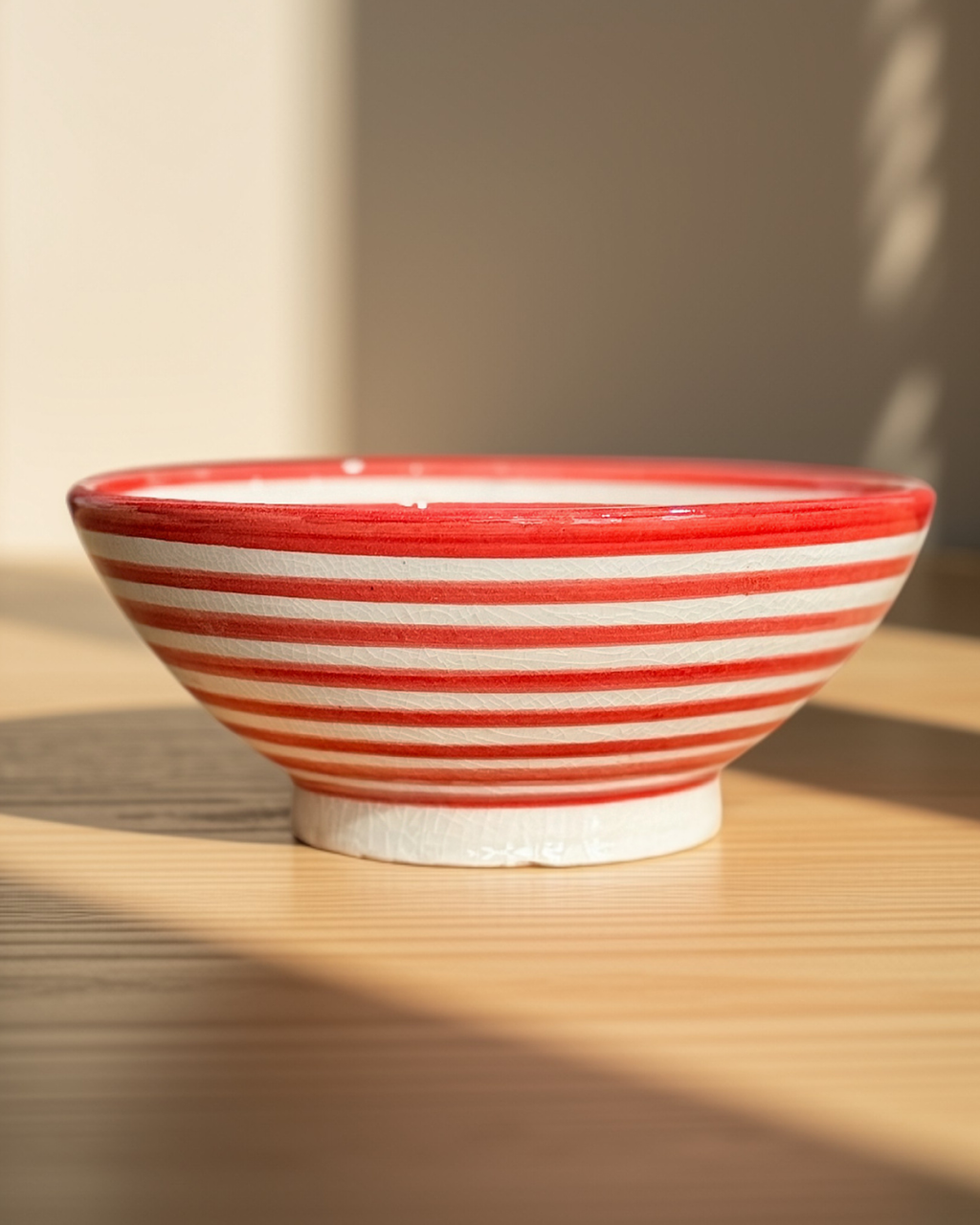 BOL RAYÉ 20CM ATLAS ARTISANAL