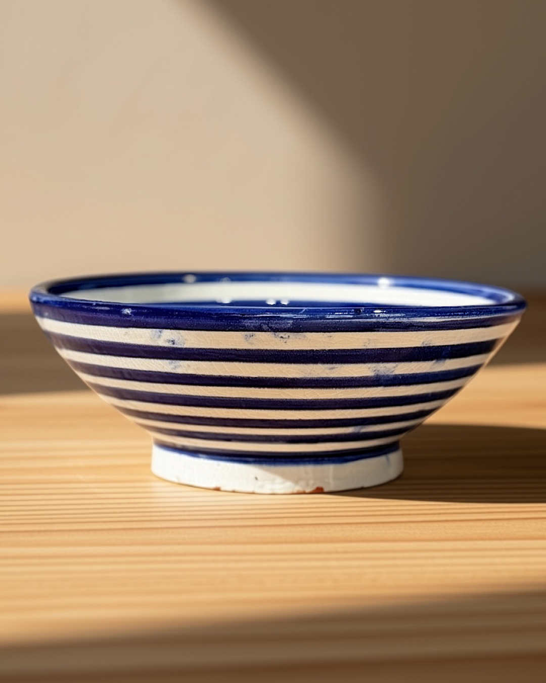 BOL RAYÉ 20CM ATLAS ARTISANAL