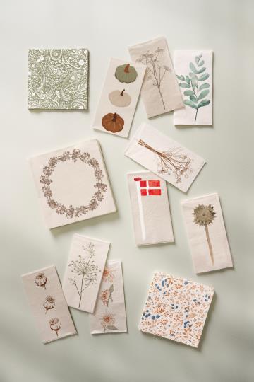 SERVIETTE PAPIER CAPSULE PAVOT IB