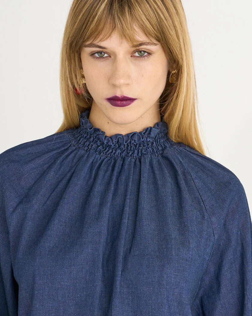 CHEMISE ISABEL CHAMBRAY SHAFT