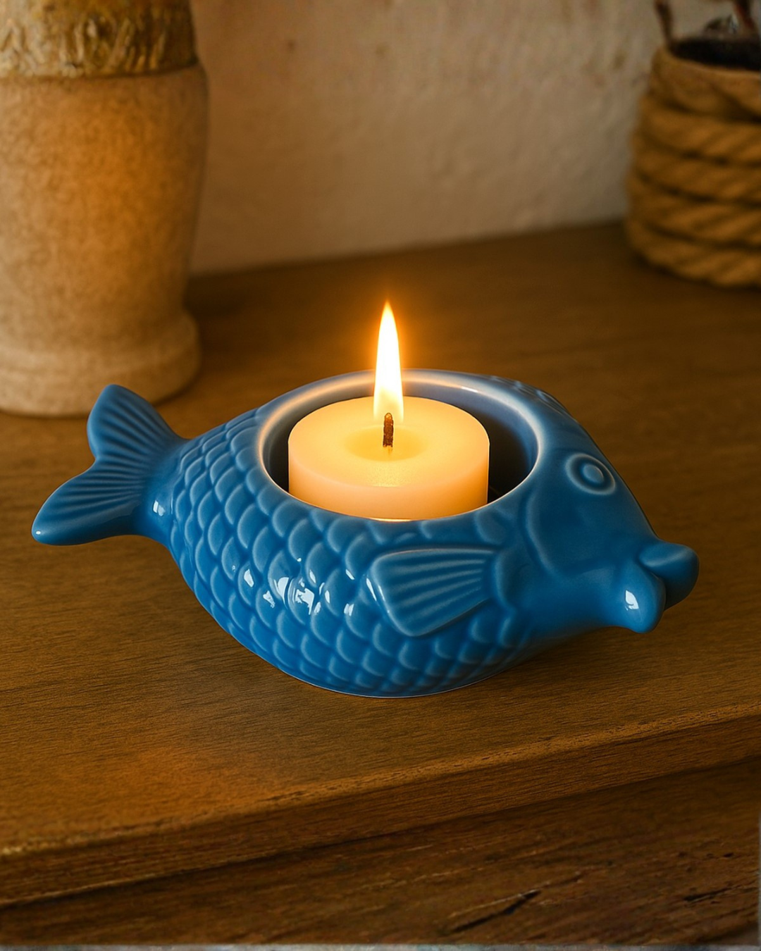 BOUGEOIR POISSON SIGNES GRIMALT