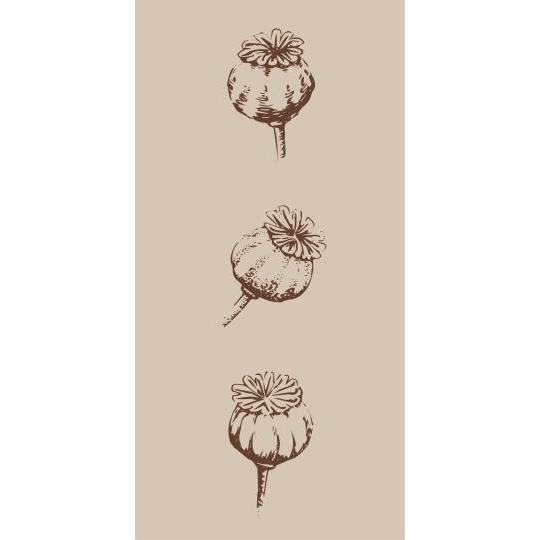 SERVIETTE PAPIER CAPSULE PAVOT IB