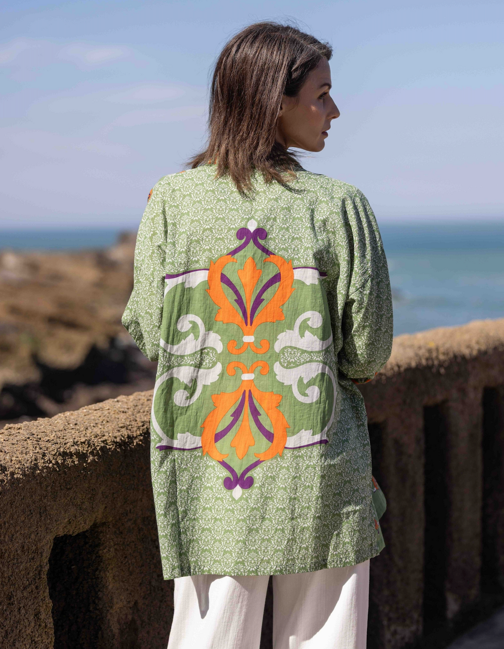 KIMONO PALATINA KAKI BELLES VAGABONDES