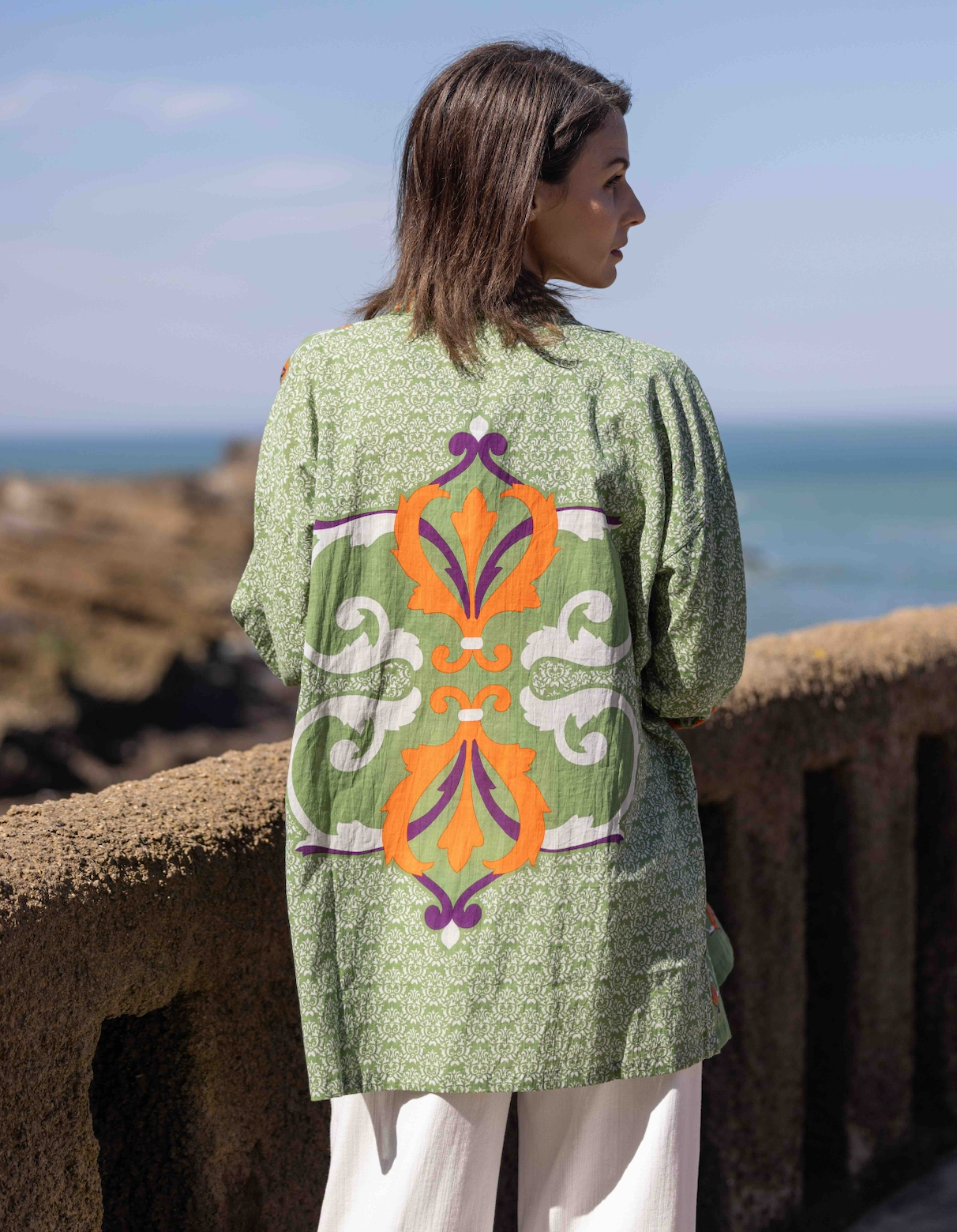 KIMONO PALATINA KAKI BELLES VAGABONDES