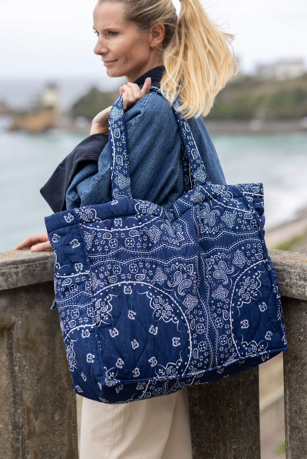 SAC CABAS BANDANA AOKYANOS