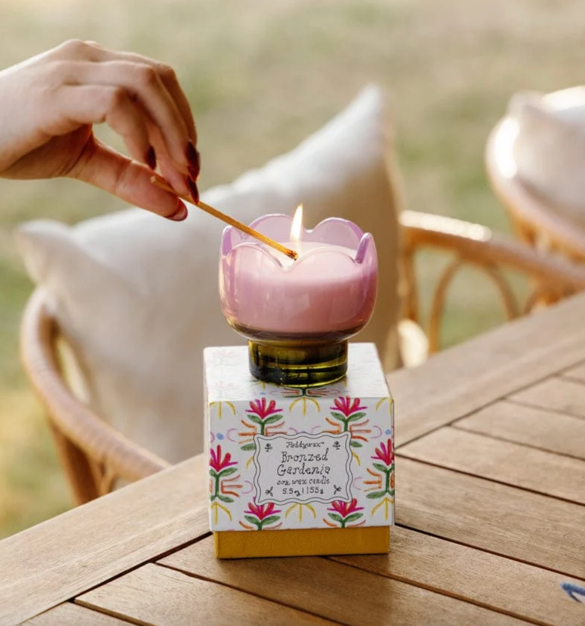 BOUGIE TULIPE 155G DESIGN WORKS