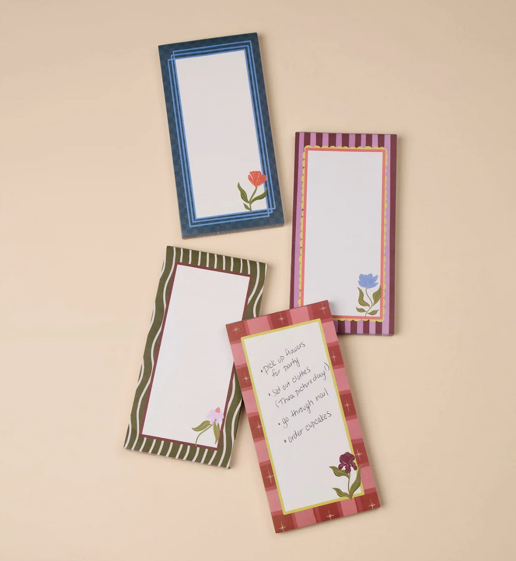 BLOC NOTE MOTIF FLORAL MAGNOLIA DESIGN WORKS