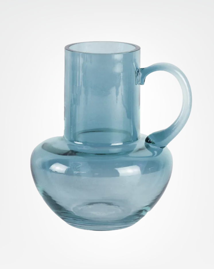 VASE VERRE BLEU SIGNES GRIMALT 31050