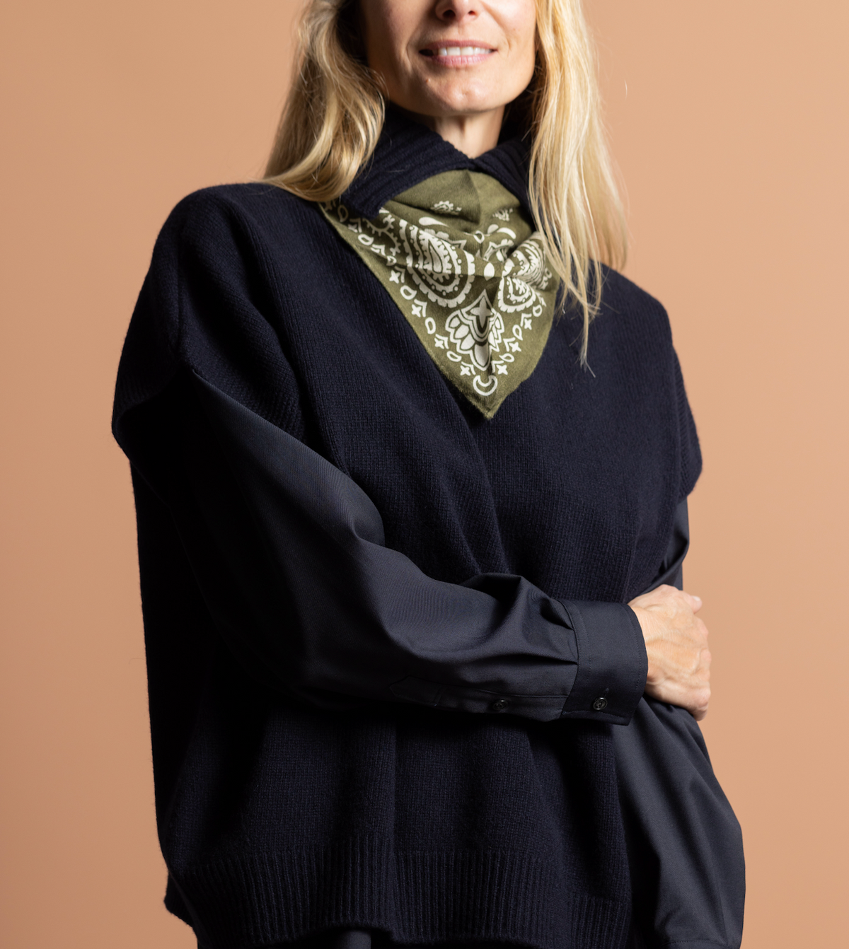 BANDANA TRIANGLE HIMALAYAN CASHMERE