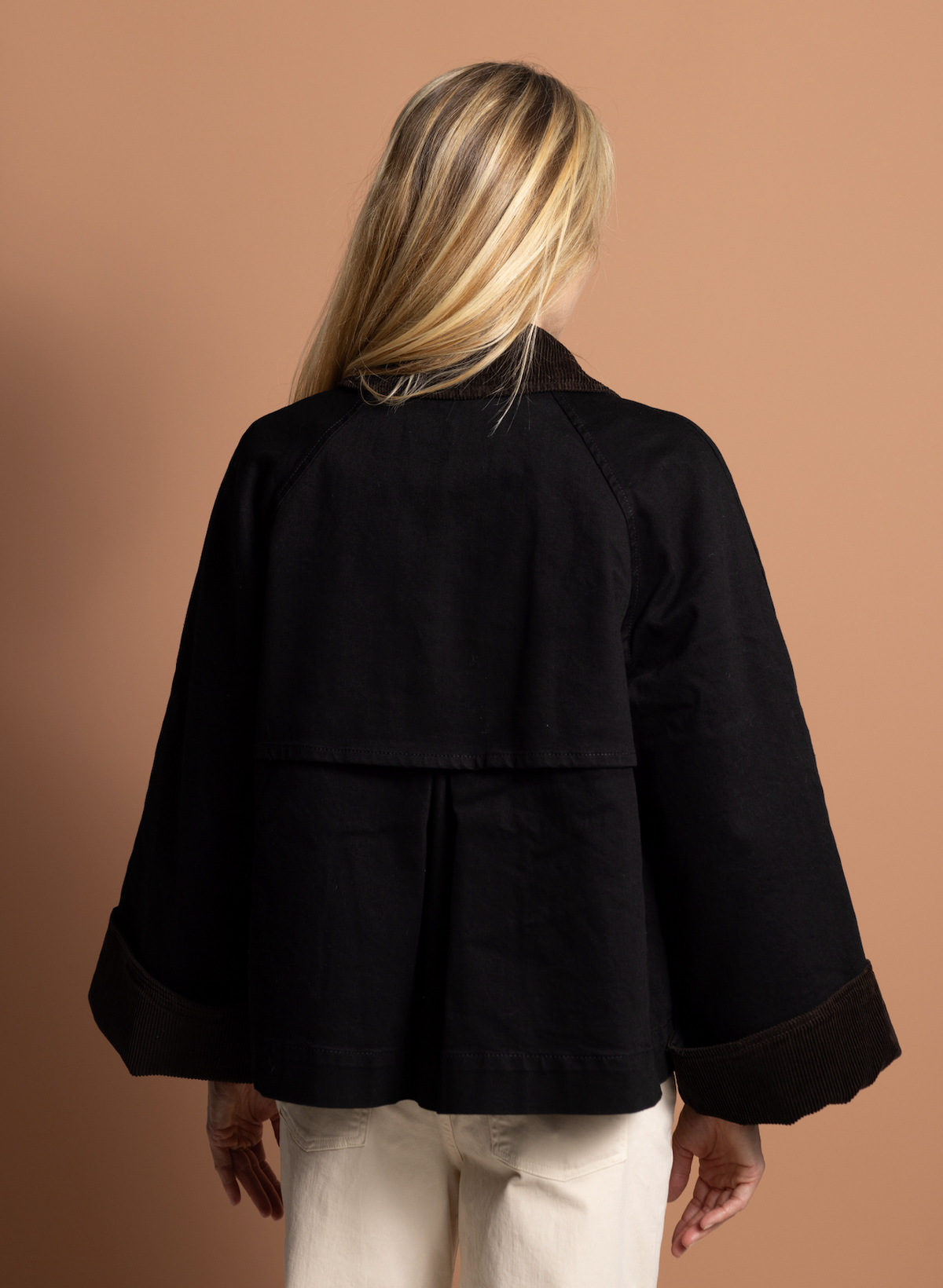 VESTE NORWAY DENIM BLACK SHAFT