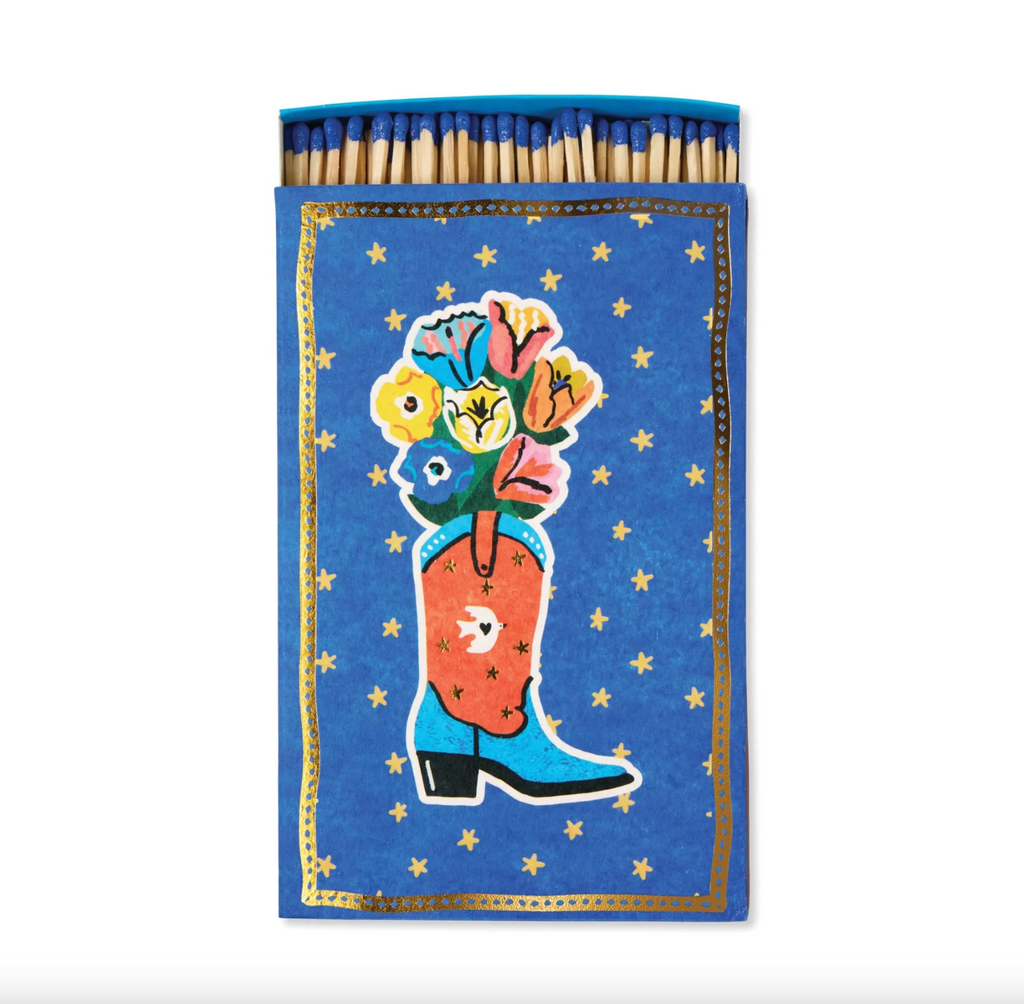 BOITE RECTANGLE 120 ALLUMETTES COWBOY DESIGN WORKS