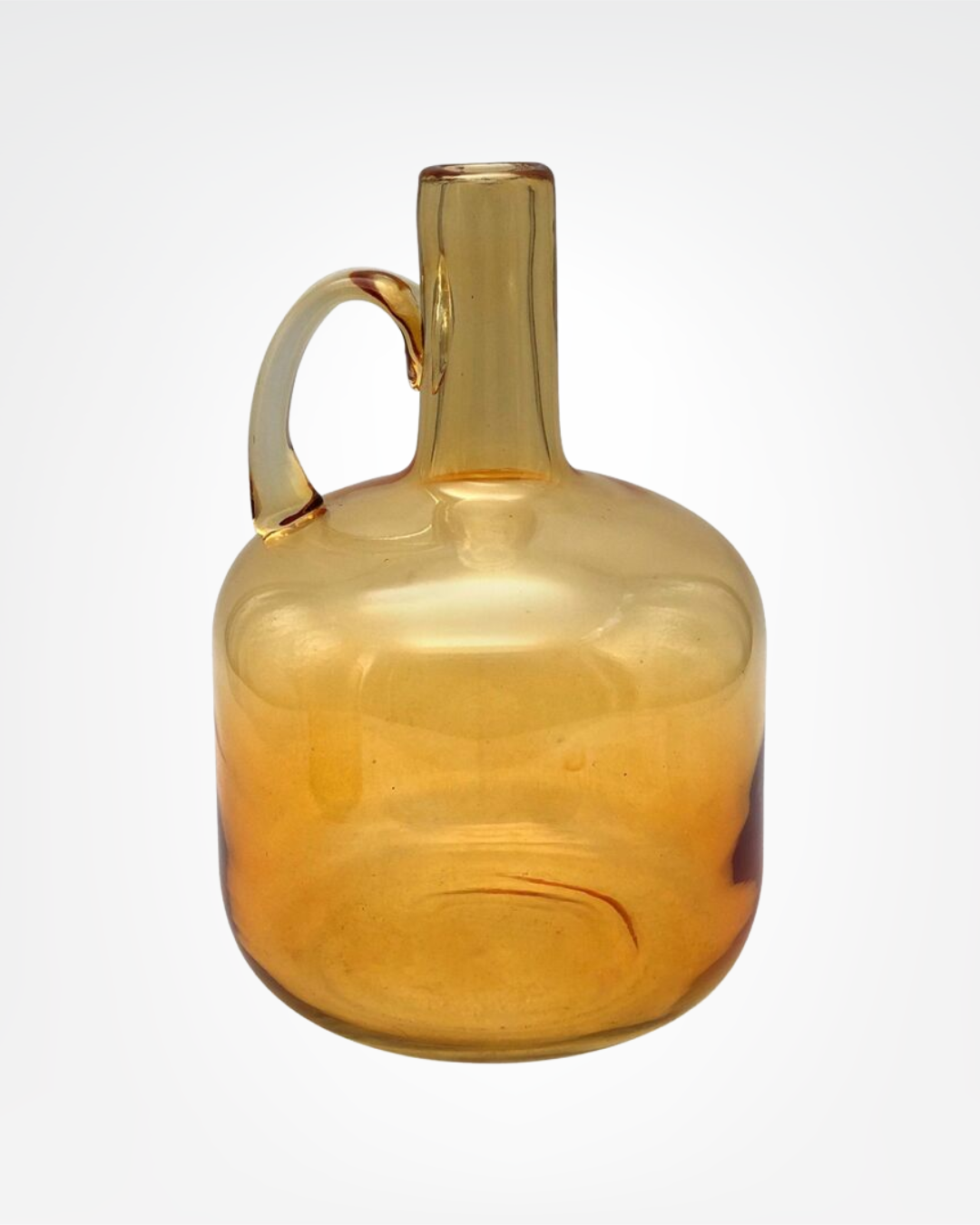 VASE VERRE ORANGE SIGNES GRIMALT