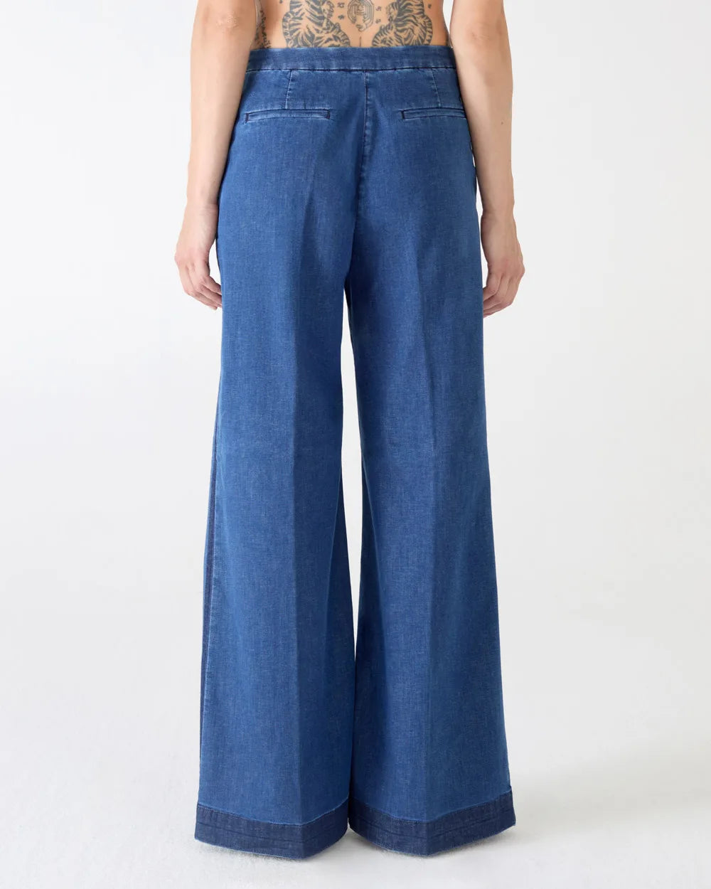 PANTALON FLAIRE SMOCKING SHAFT