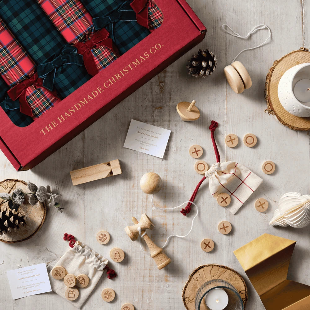 CRACKERS NOEL X6 HIGHLAND TARTAN THE HANDMADE