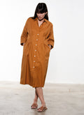MINDI MC DRESS - MUSTARD