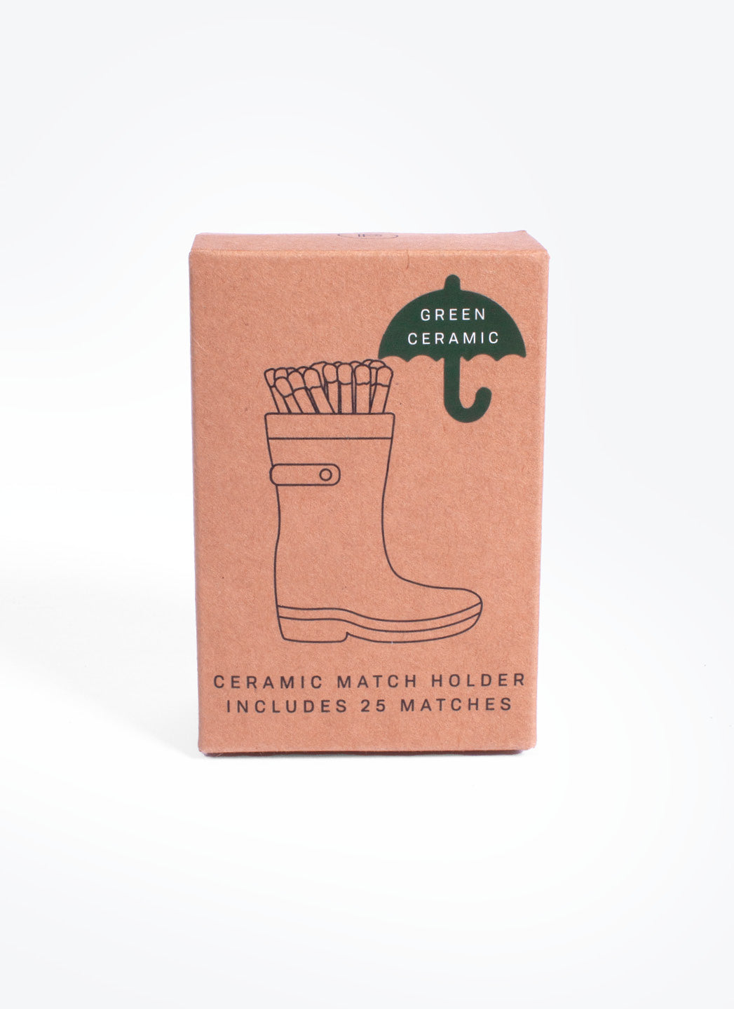 PORTE ALLUMETTES BOTTE PLUIE DESIGN WORKS