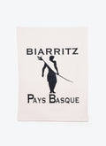 TORCHON SURFEUR BIARRITZ - NOIR