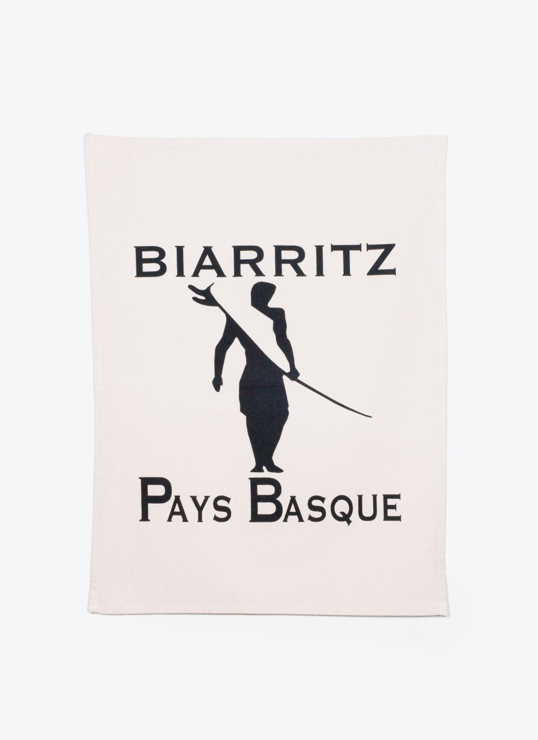 TORCHON SURFEUR BIARRITZ - NOIR