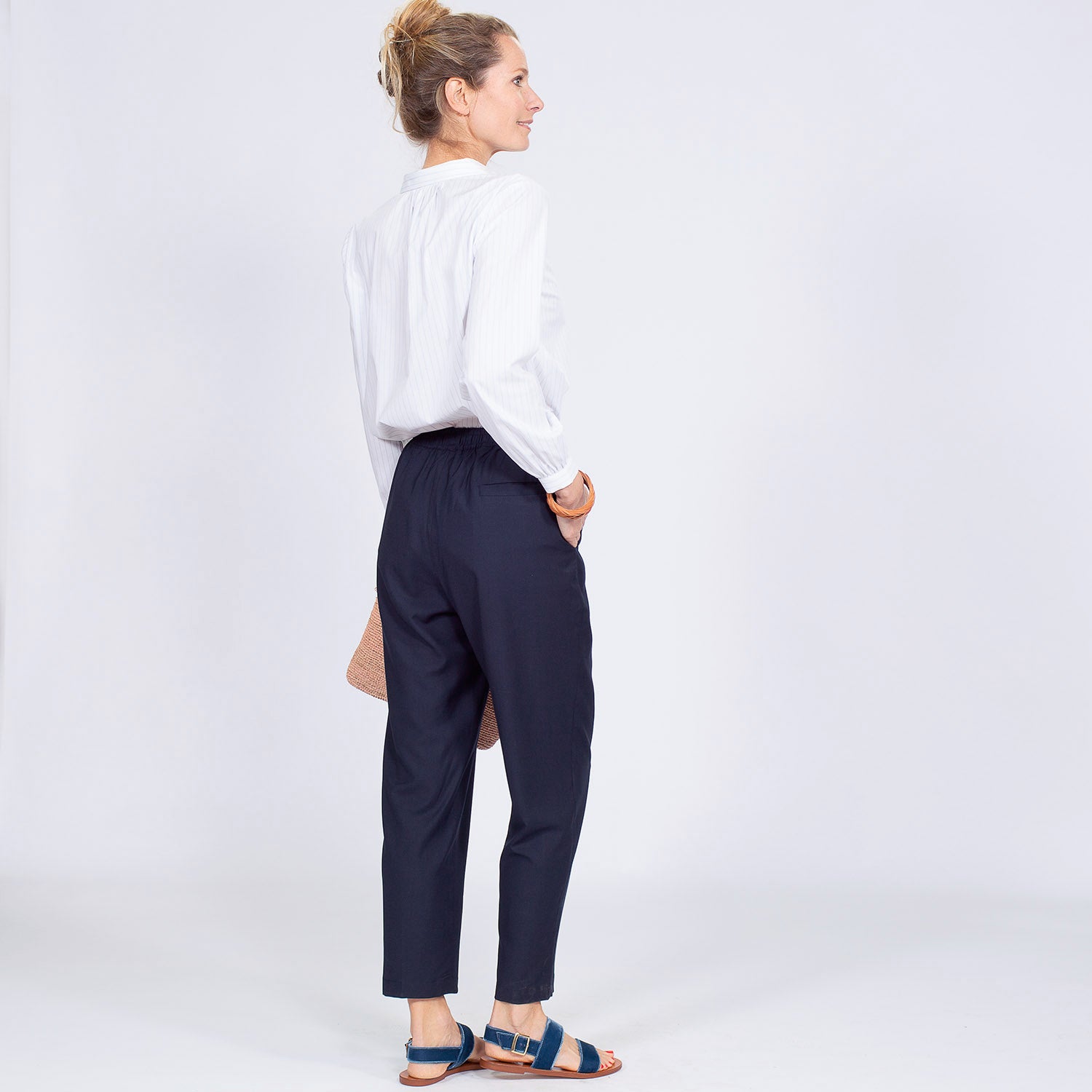 PANTALON ANNIE - MARINE