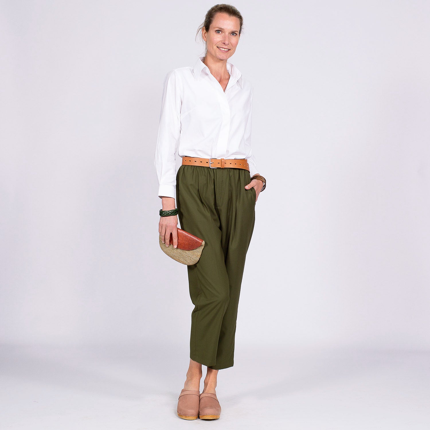 PANTALON ANNIE - Vert