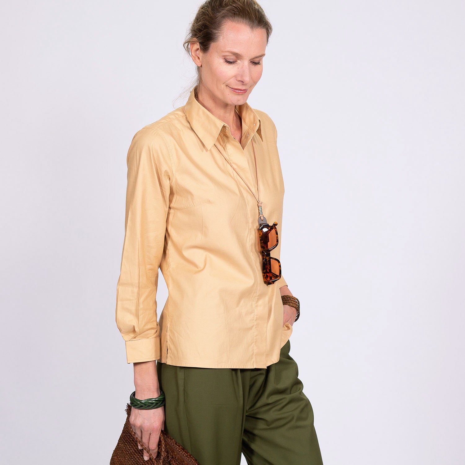 CHEMISE AUDREY - Beige