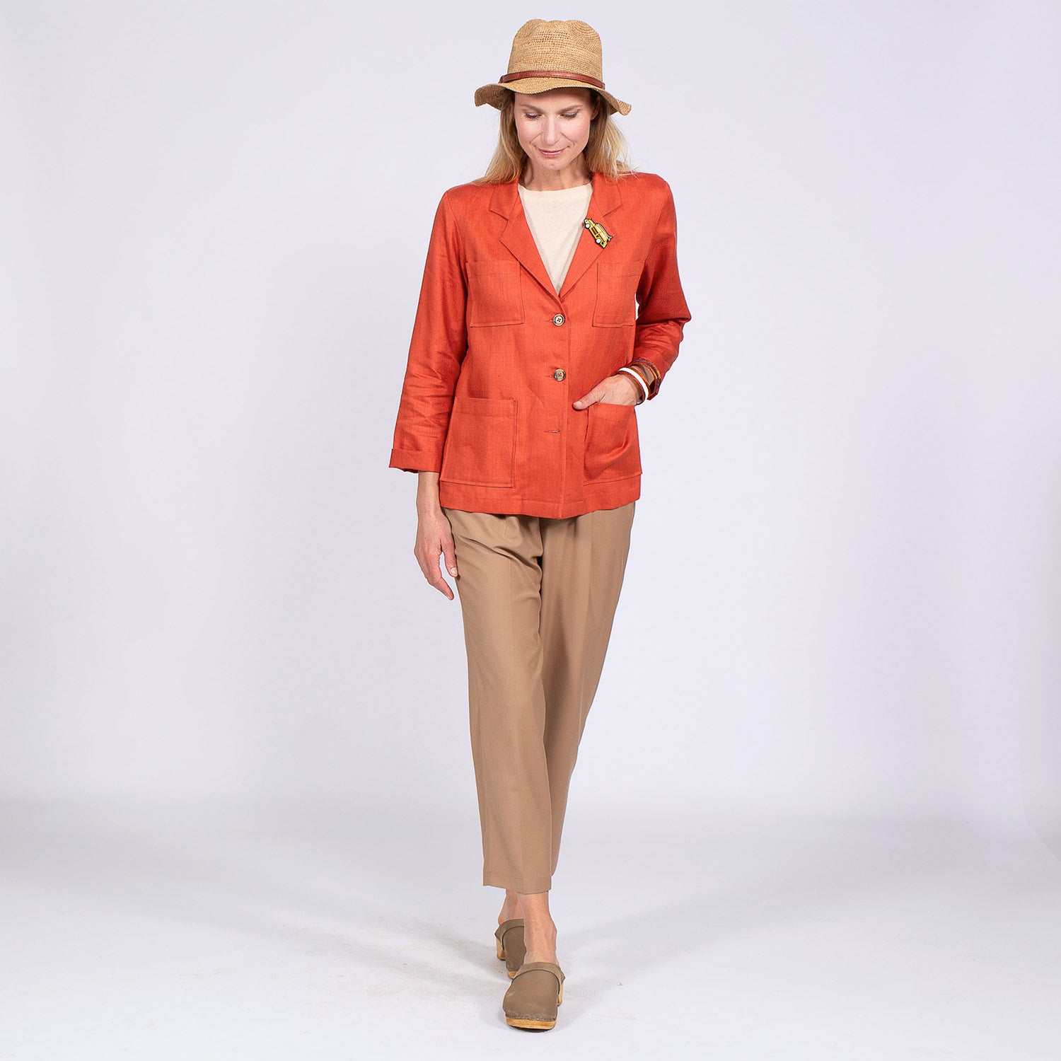 PANTALON ANNIE - Beige