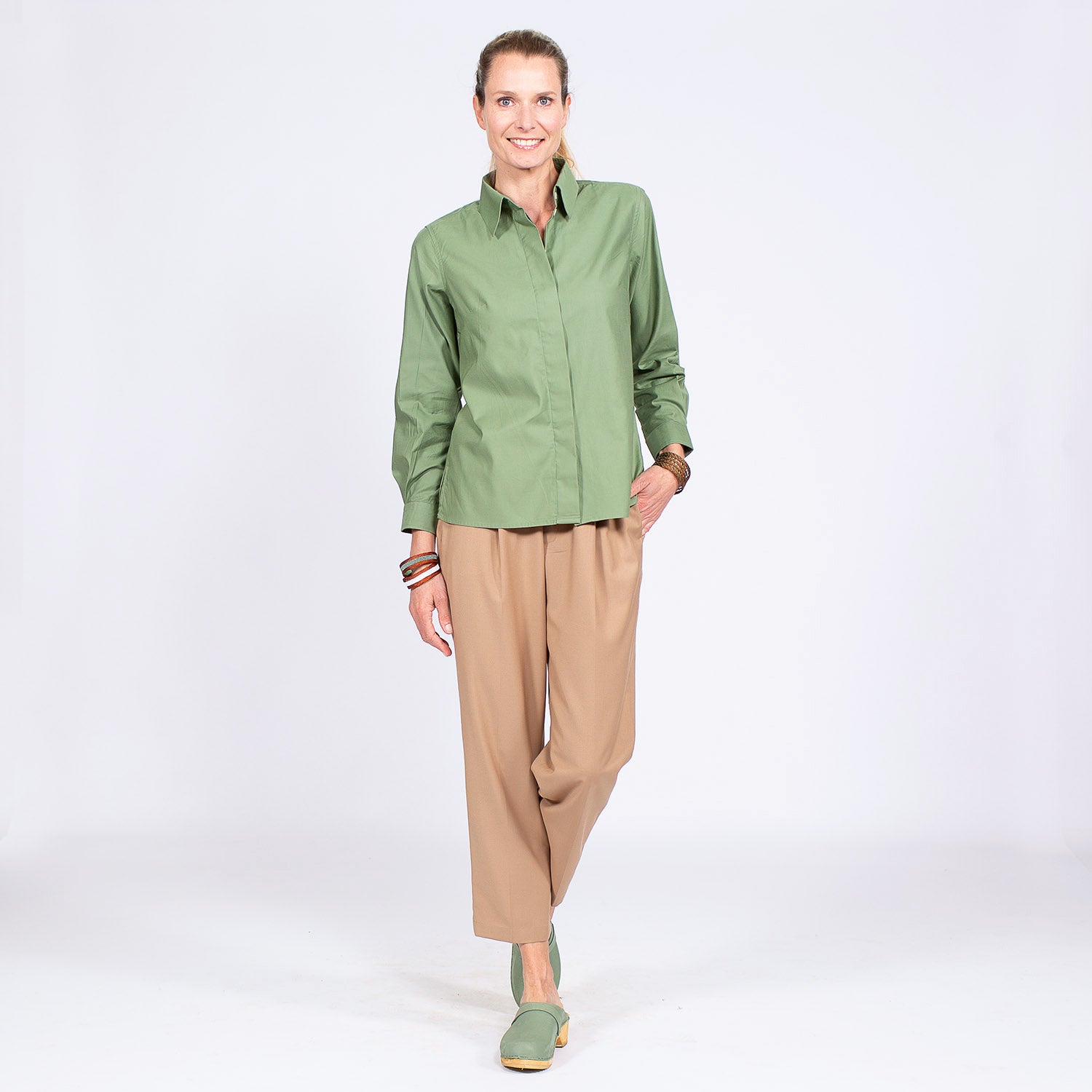CHEMISE AUDREY - KAKI