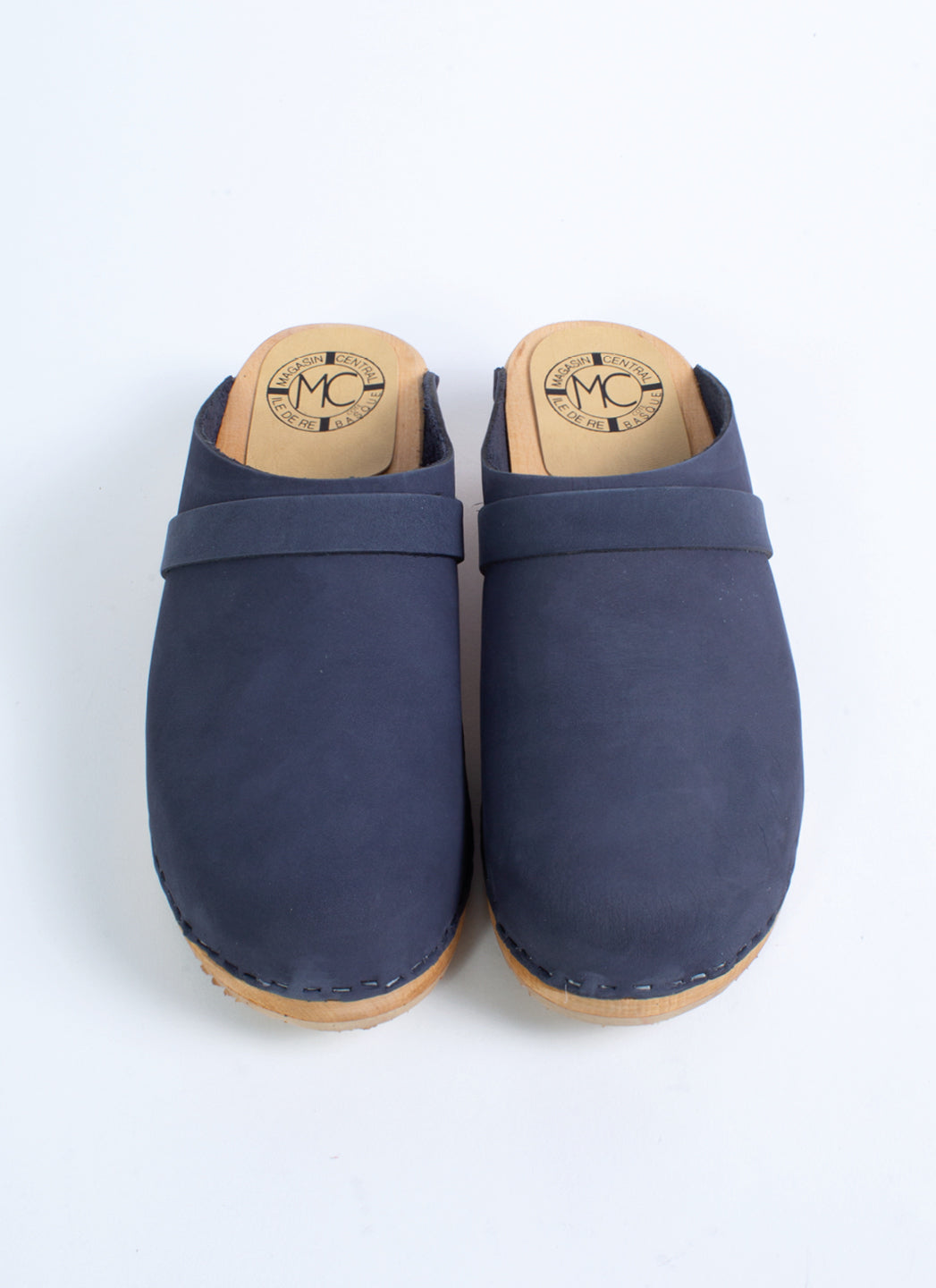 SABOT BAS BLEU CHINE