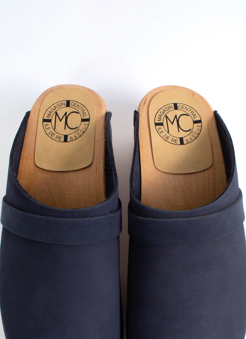 SABOT BAS BLEU CHINE