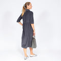ROBE CORALINE CORDUROY - CHARCOAL
