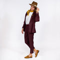VESTE MANON - BURGUNDY