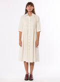 ROBE CORALINE CORDUROY - OFF WHITE