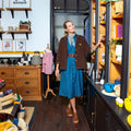 ROBE CORALINE - Bleu
