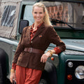 VESTE BEA CORDUROY - BROWN