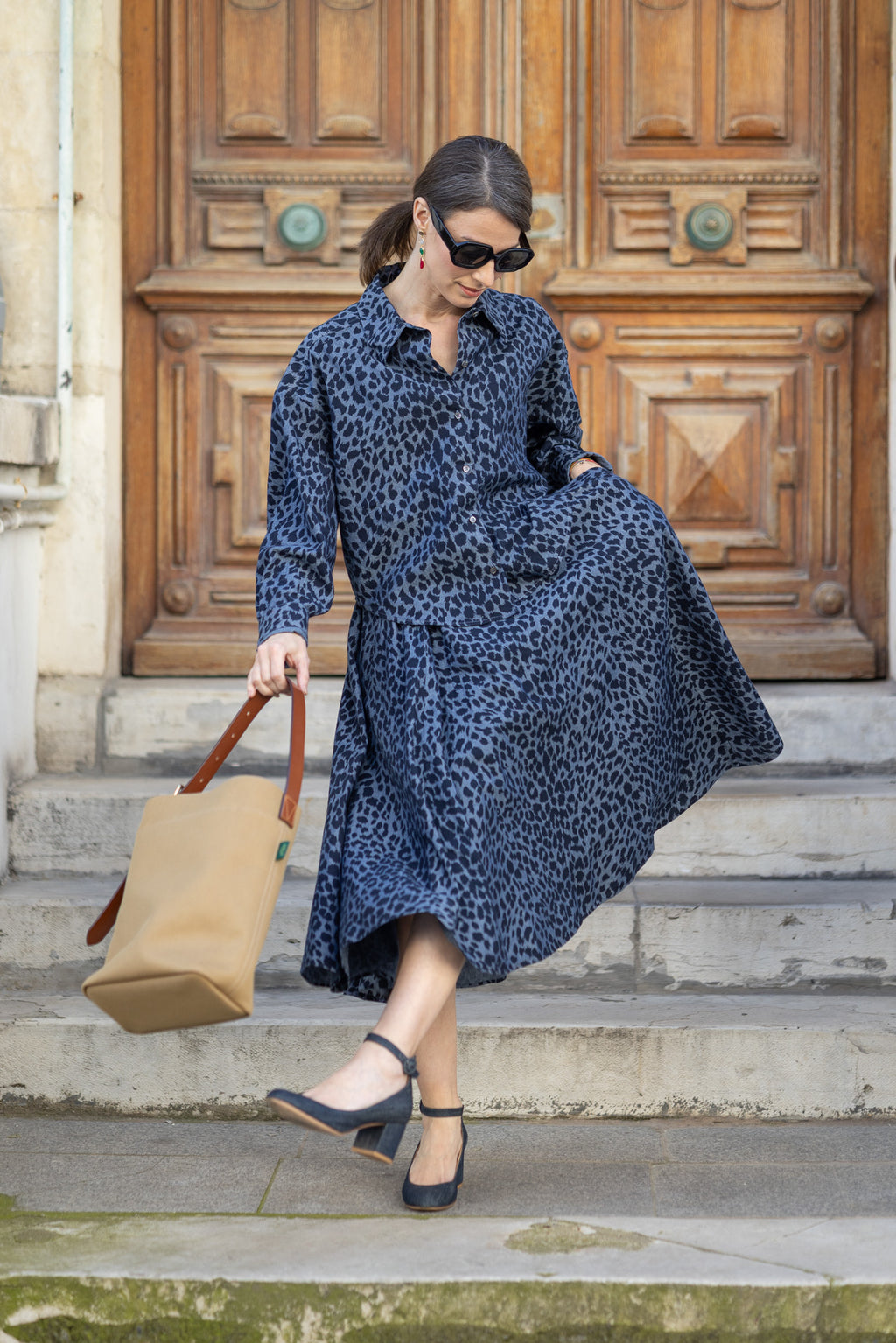 CHEMISE LEOPARD ASPESI