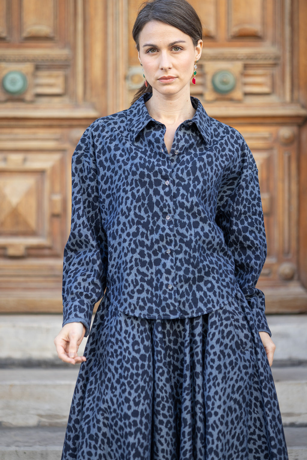 CHEMISE LEOPARD ASPESI