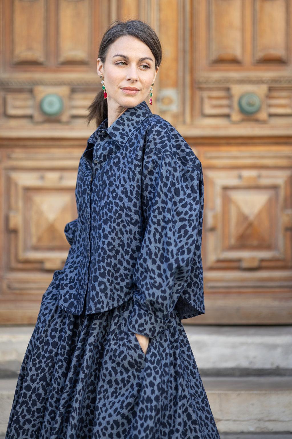 CHEMISE LEOPARD ASPESI