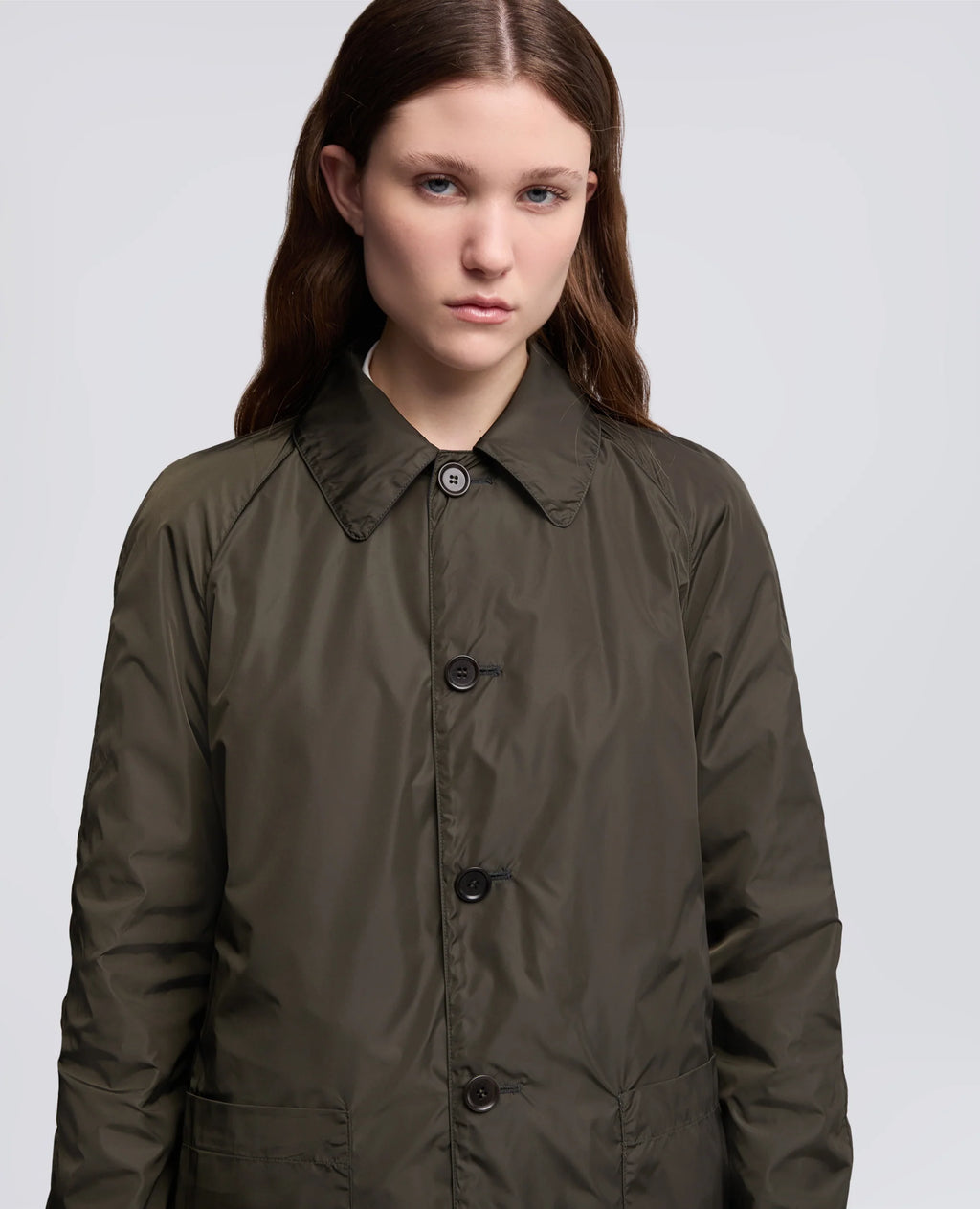 ASPESI REVERSIBLE RAINCOAT
