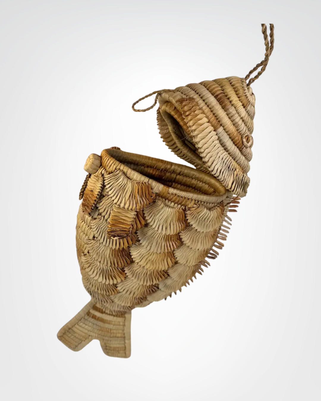 Boîte décorative en jacinthe d’eau – Poisson géant BOLONG