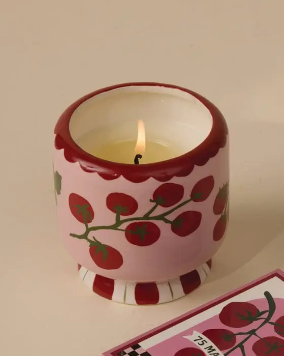 BOUGIE ADOPO TOMATE DESIGN WORKS