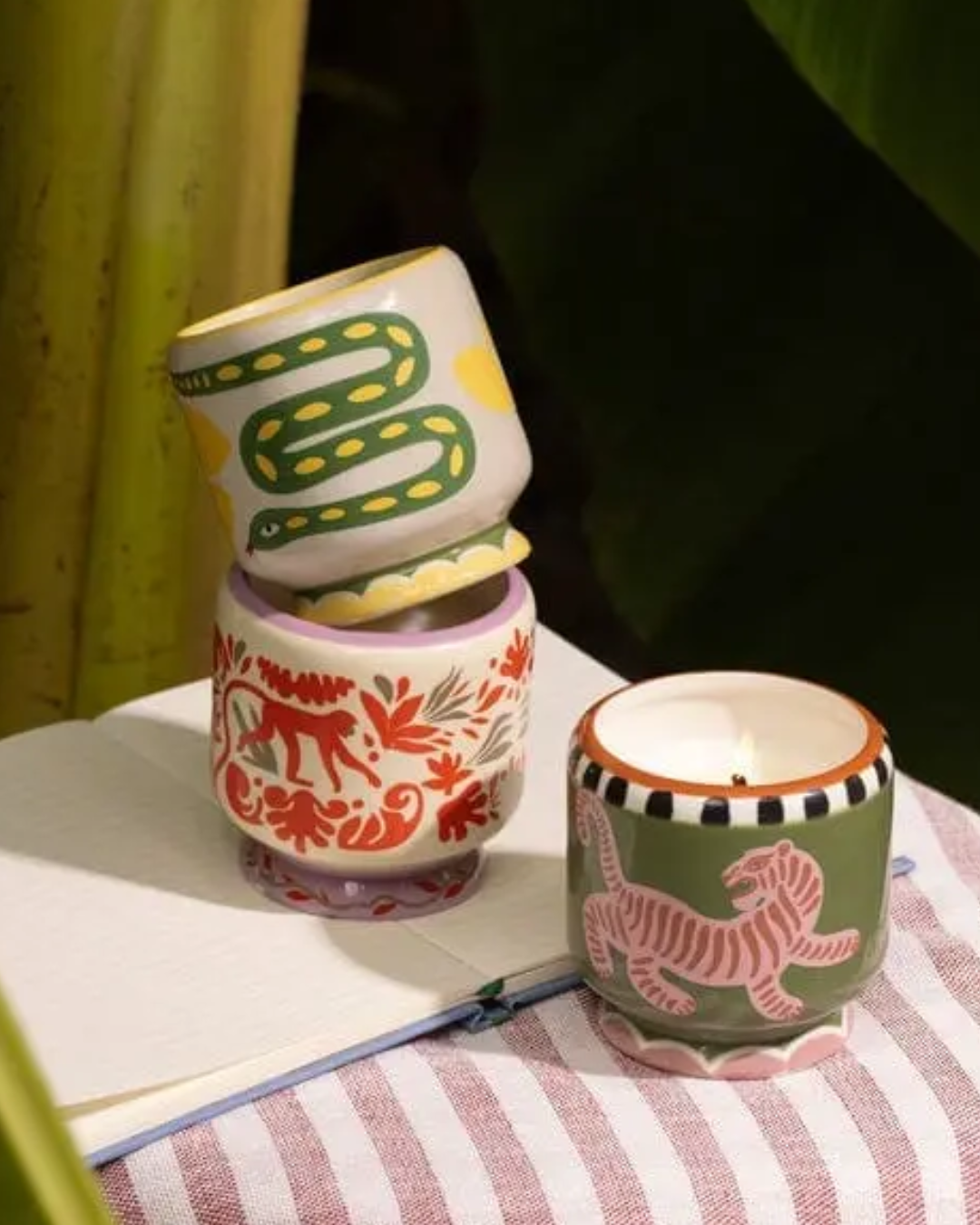 BOUGIE ADOPO SERPENT CITRON DESIGN WORKS