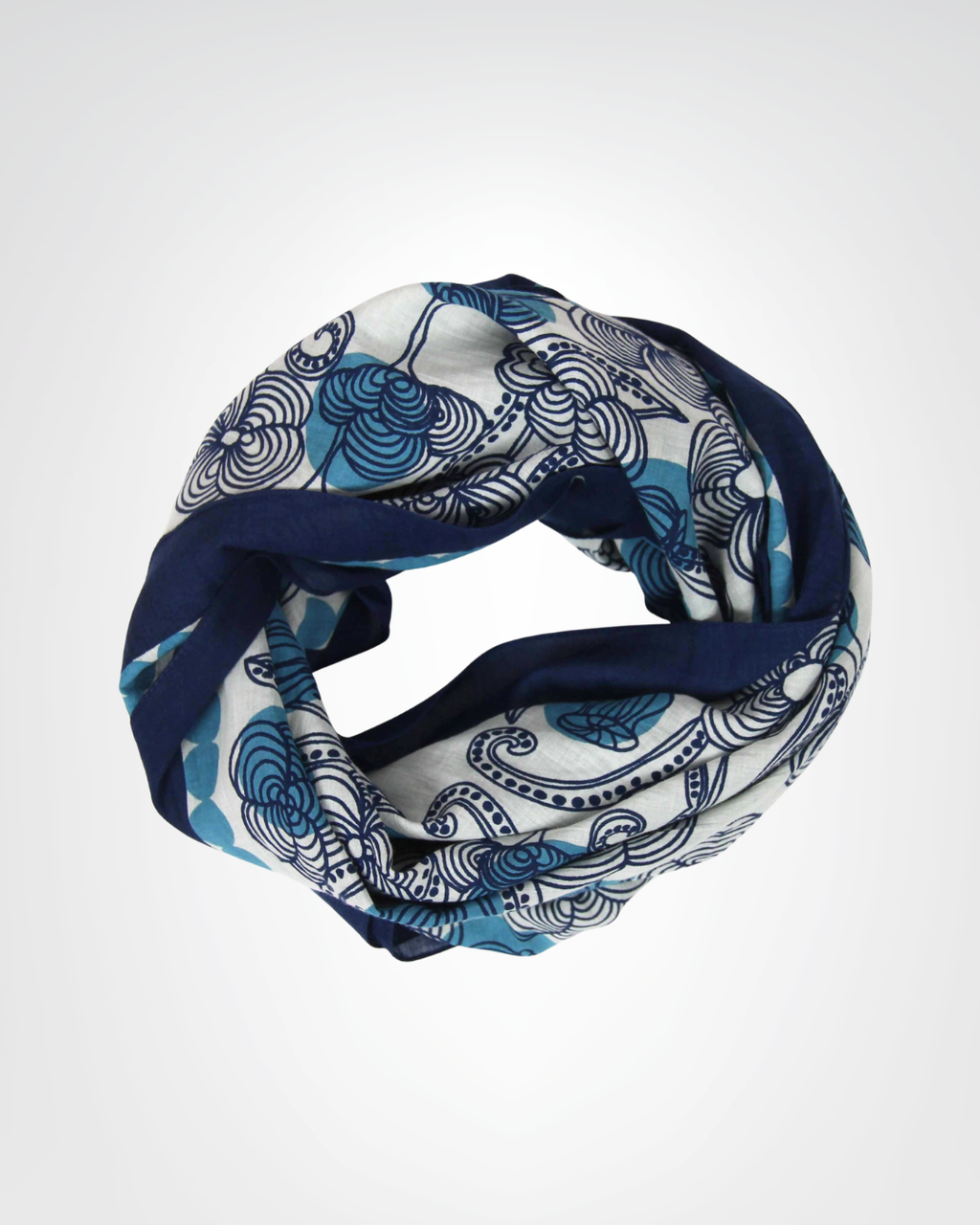 carré coton burma bleu blue belles vagabondes