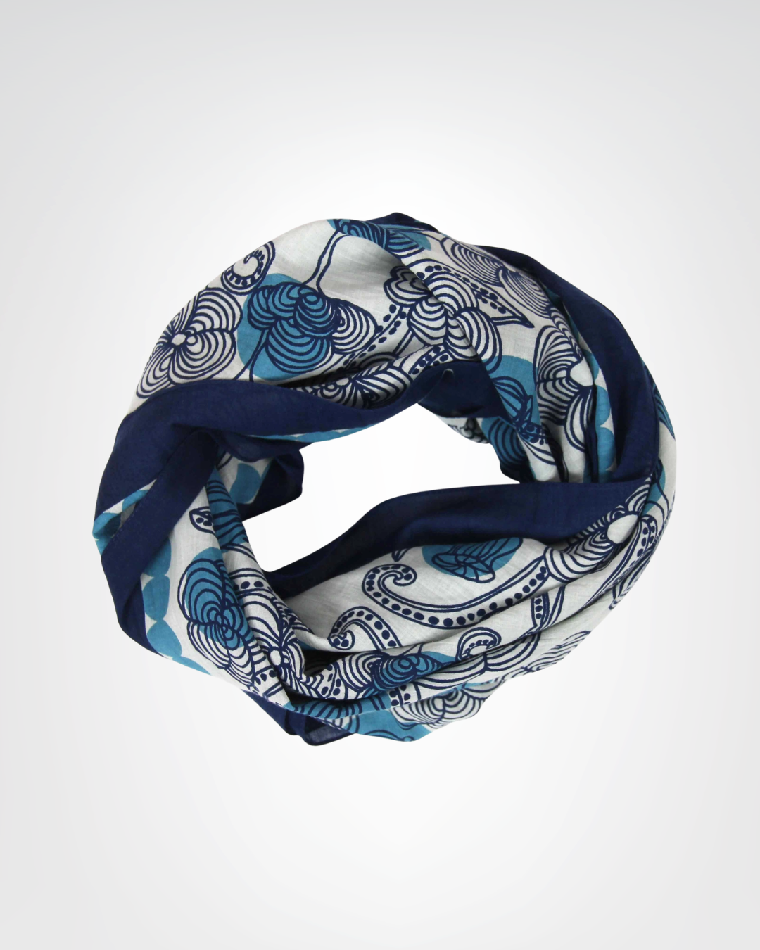 carré coton burma bleu blue belles vagabondes