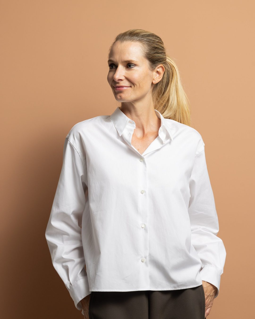 Chemise boxy en coton ASPESI – Femme