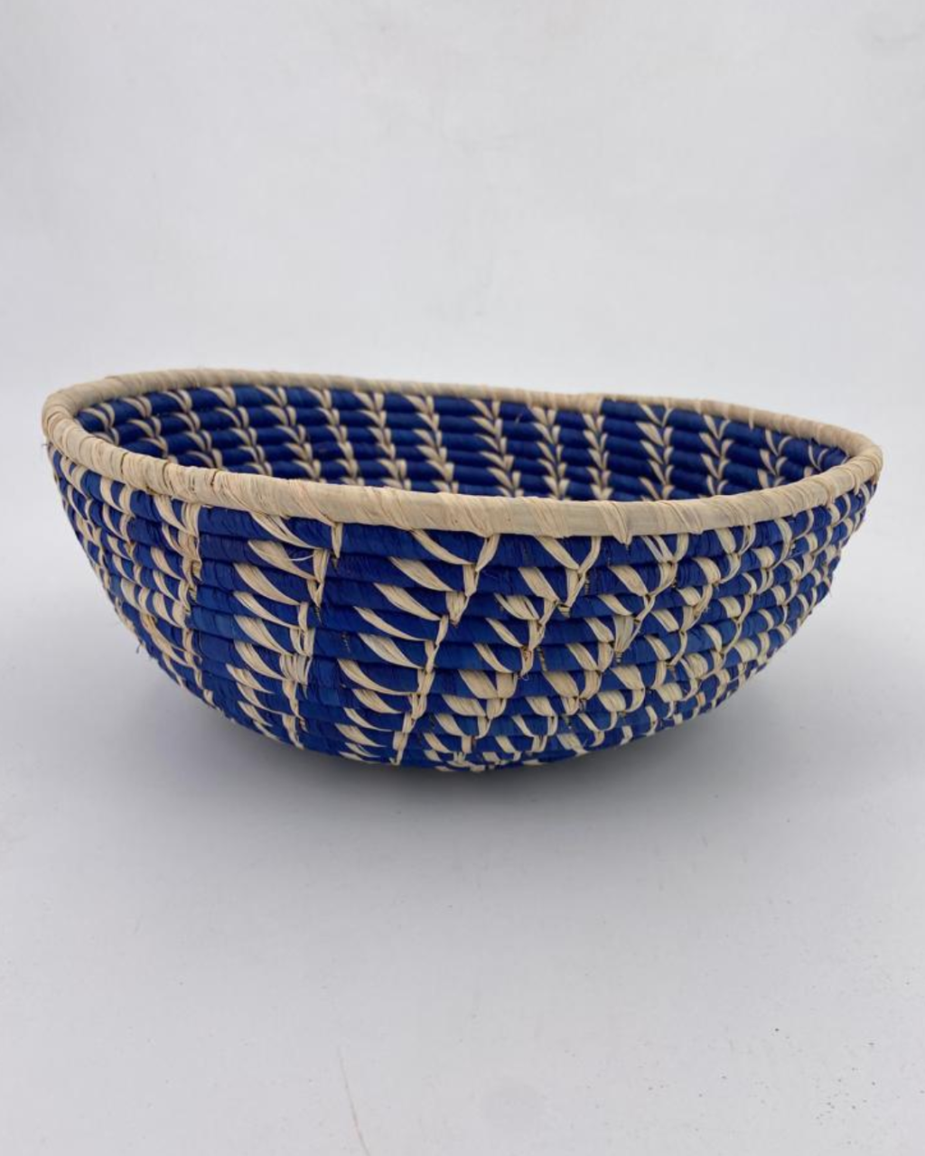 CORBEILLE RAPHIA SPIRALES 28CM BOLONG