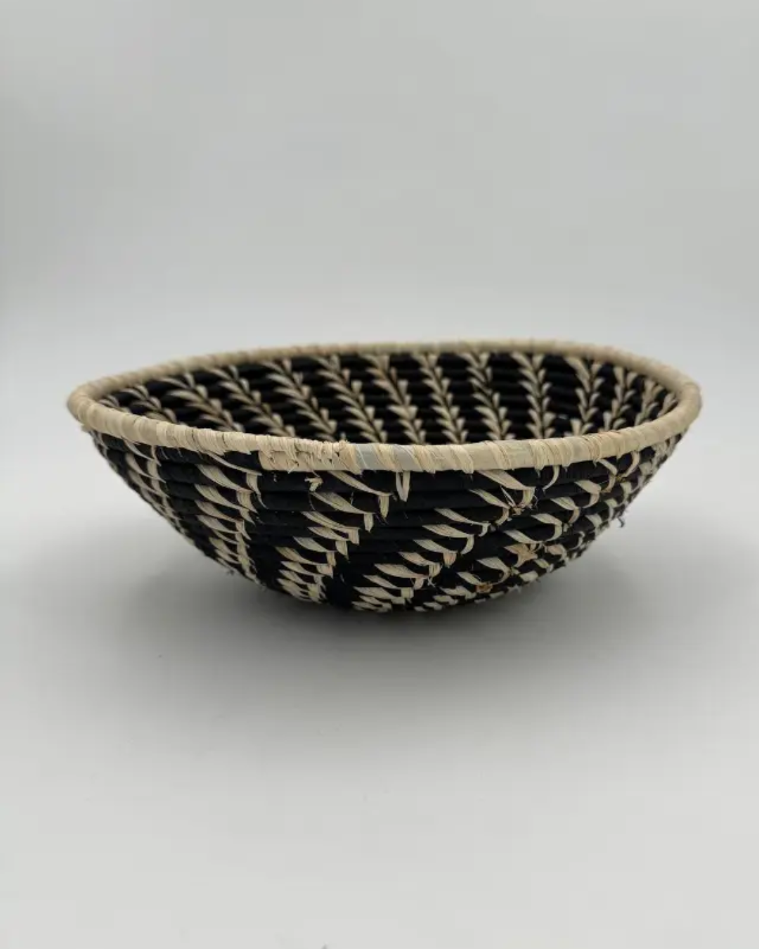 CORBEILLE RAPHIA SPIRALES 28CM BOLONG